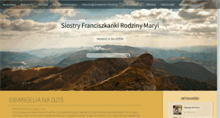 Desktop Screenshot of franciszkanki-rodzinymaryi-poznan.pl