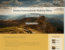 Tablet Screenshot of franciszkanki-rodzinymaryi-poznan.pl